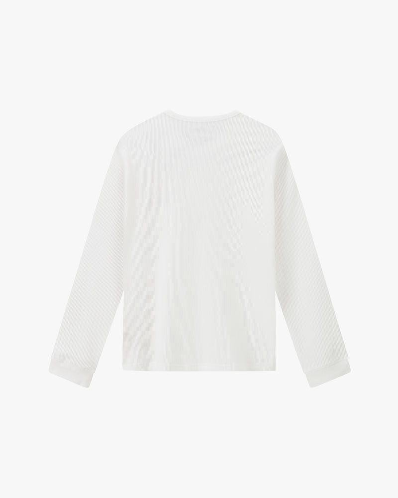 Bear Waffle Long-Sleeve Tee