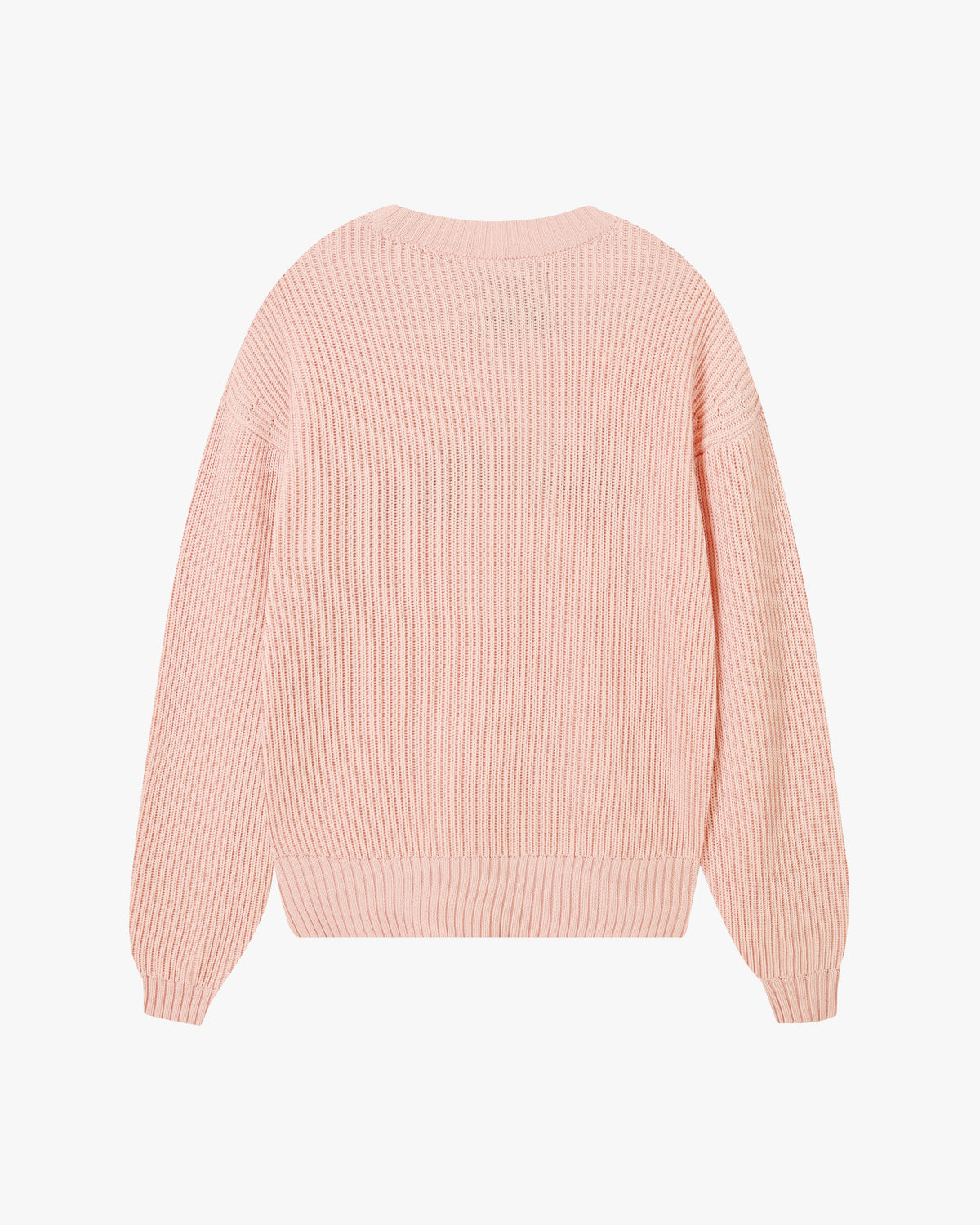 Script Knit Sweater Pink