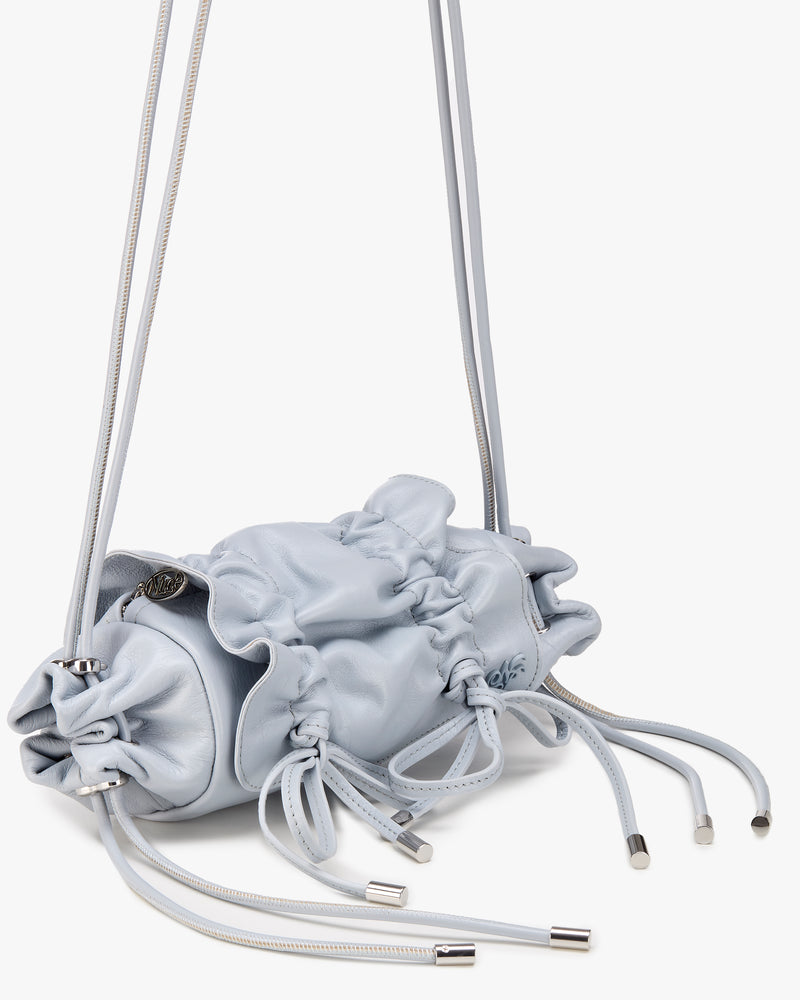 Oyster Leather Bag Blue