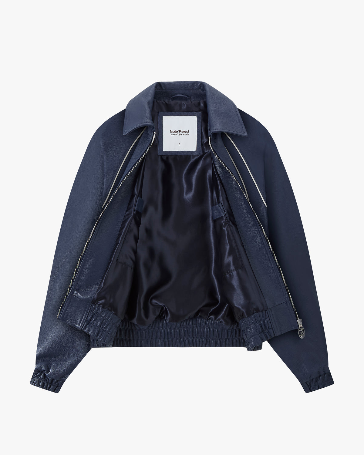 Iconic Logo Leather Jacket