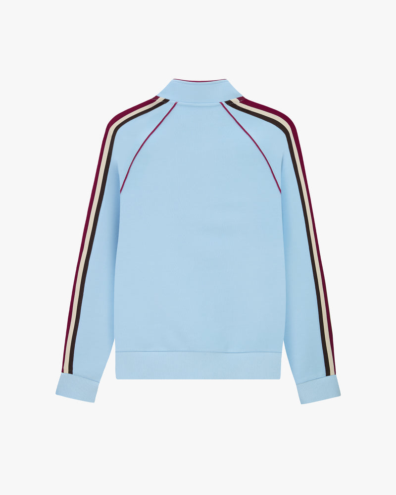 Asphalt Zip-Up Jacket Baby Blue