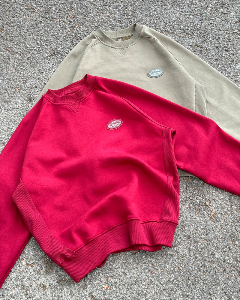 CREWNECK VERDE ESSENTIALS