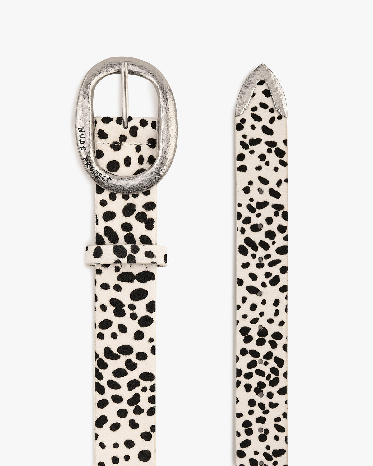 Dalmata Leather Belt