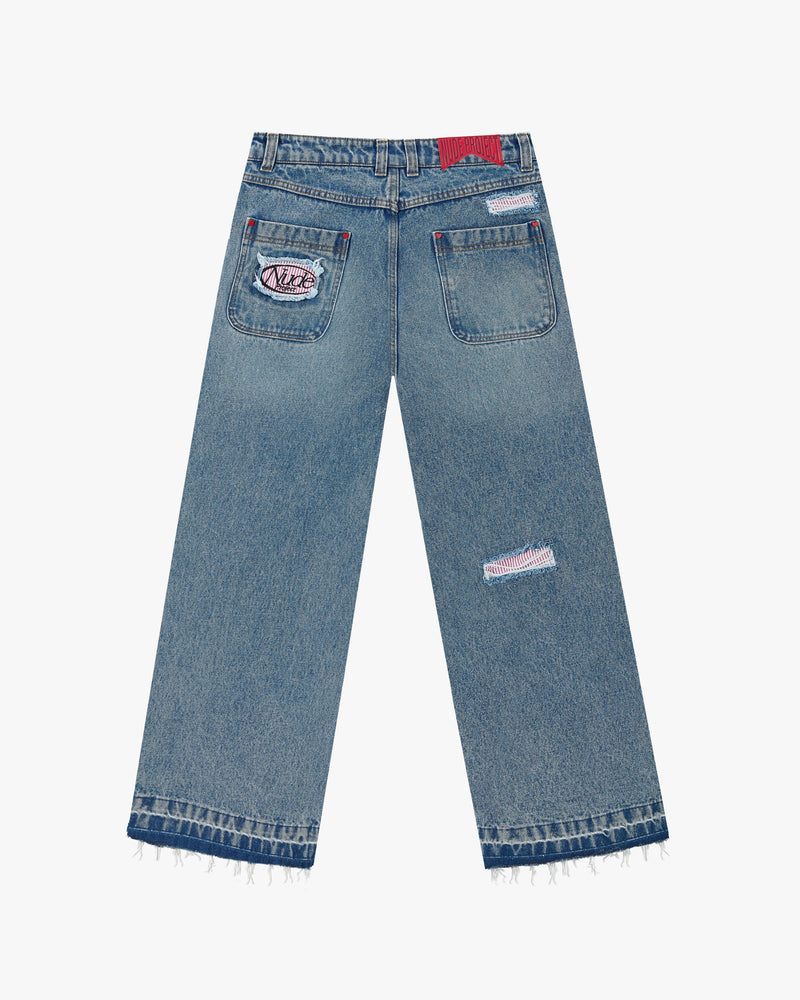 Racing Old Baggy Jeans