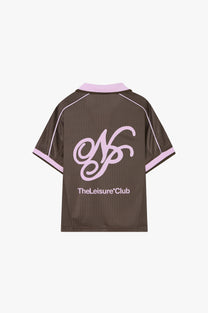 Basic Football Tee Brown
