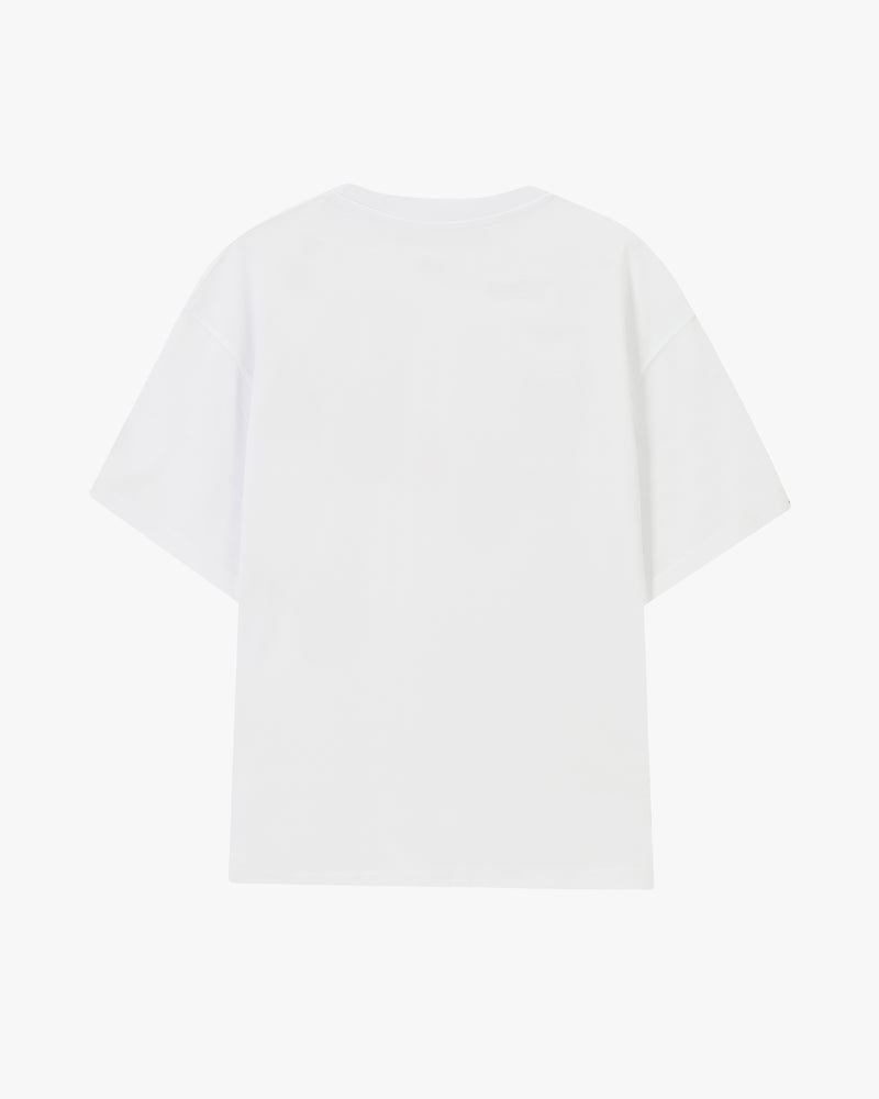 Varsity Hearts Tee White