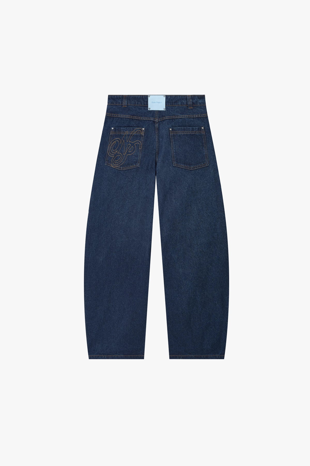 Barrel Jeans Raw Indigo