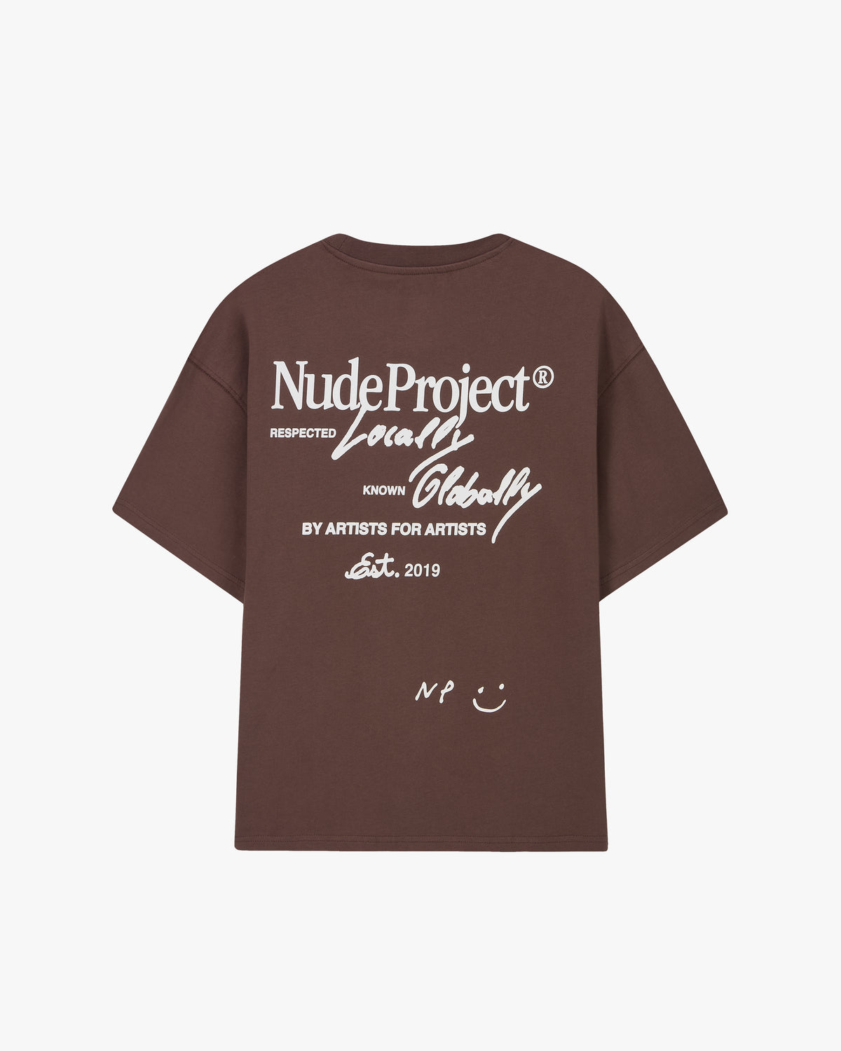 Global Soon Tee Brown