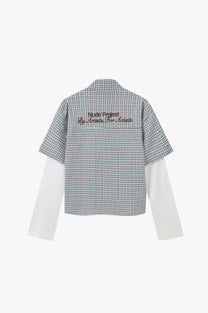 Palier Double Sleeve Shirt Navy