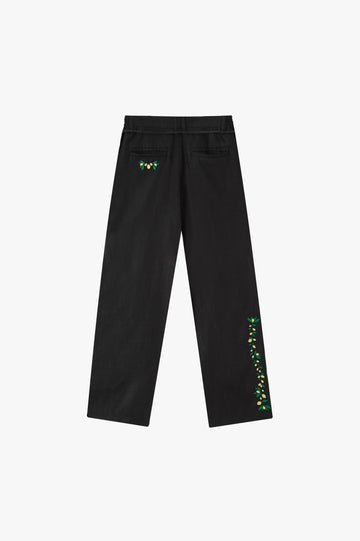 Kimchi Linen Pants Black
