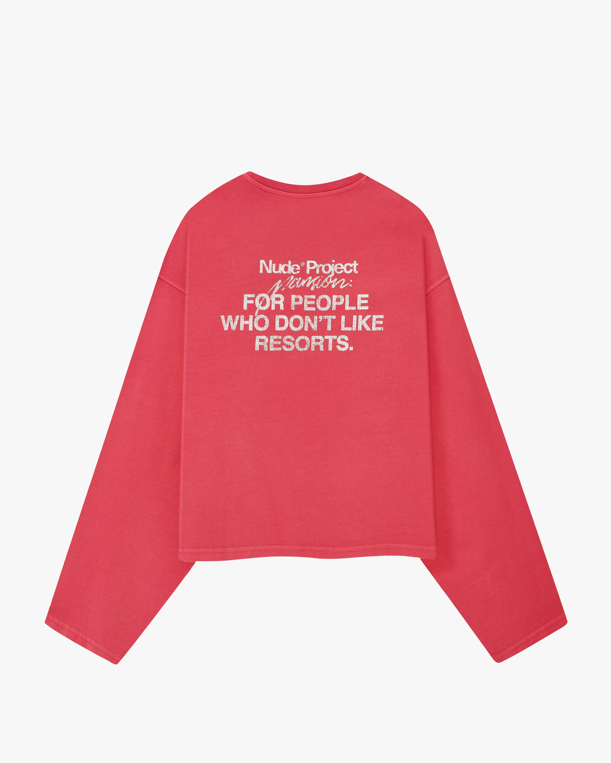 Kisses Long-Sleeve Tee Red