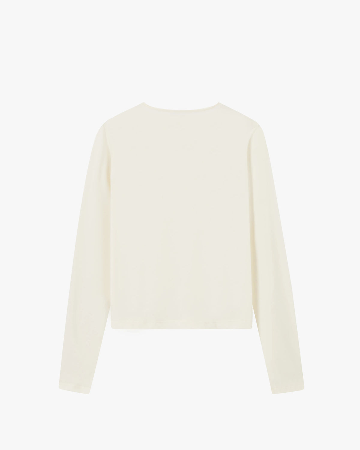 Basic Long-Sleeve Tee White