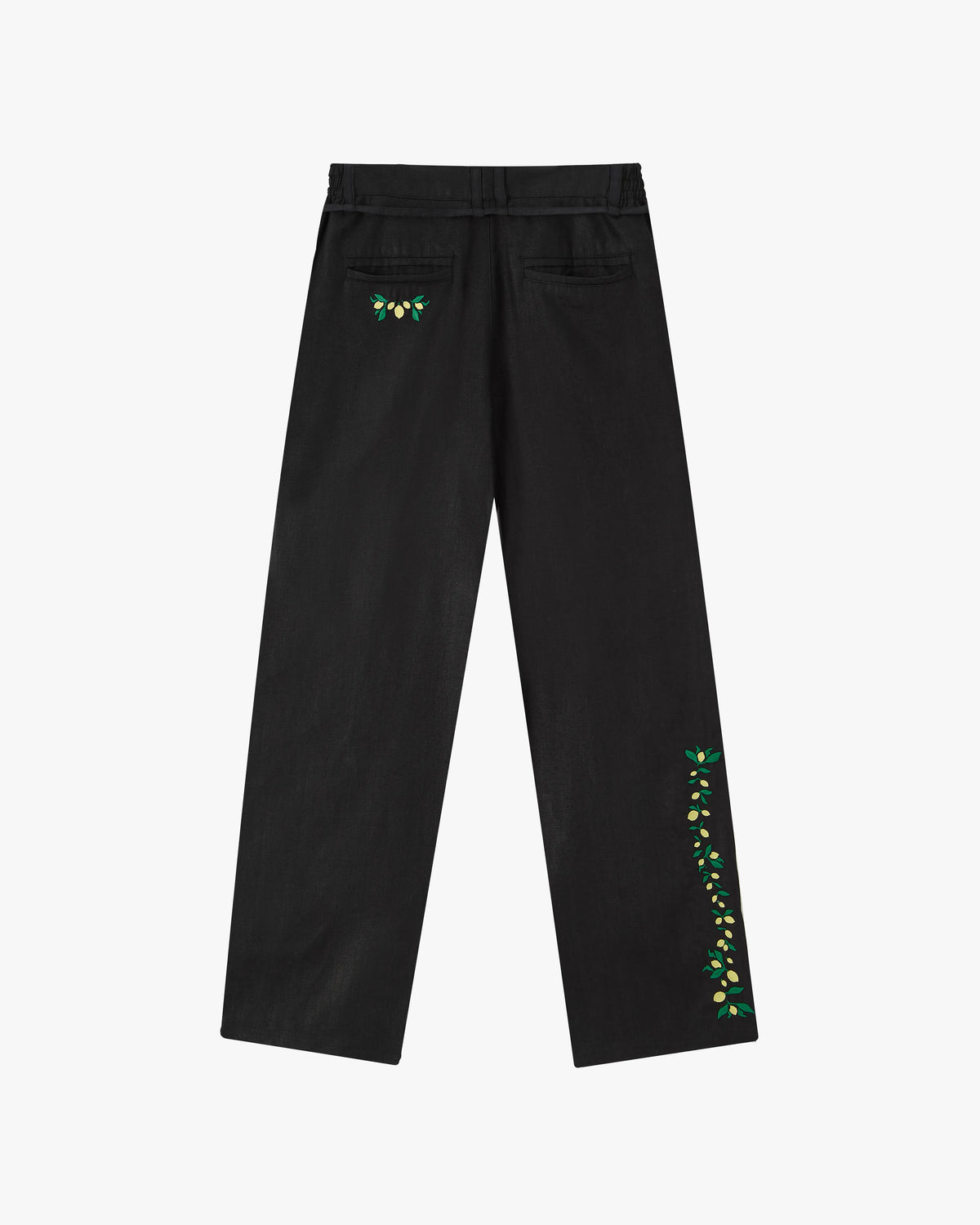Kimchi Linen Pants Black
