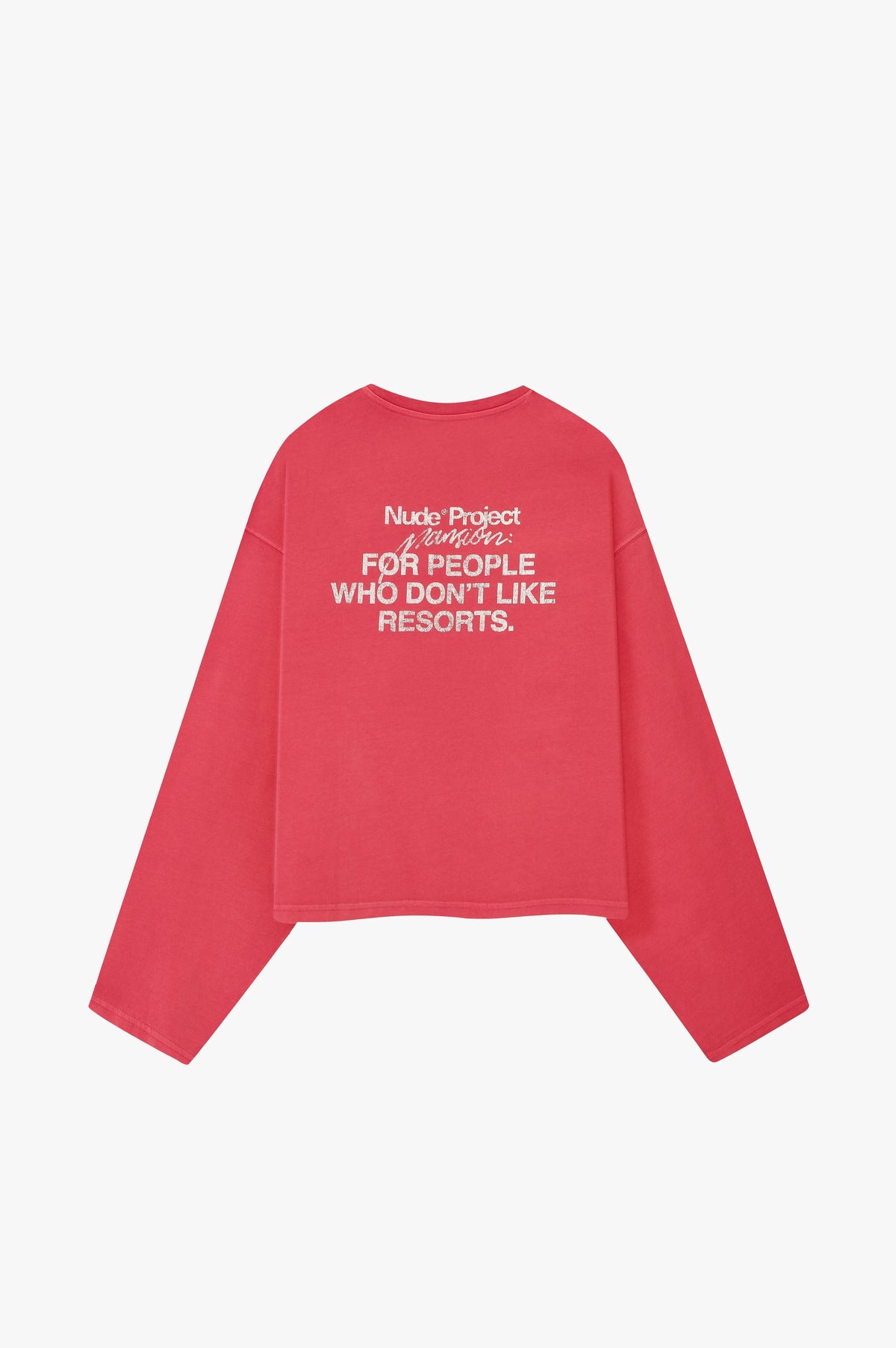 Kisses Long-Sleeve Tee Red