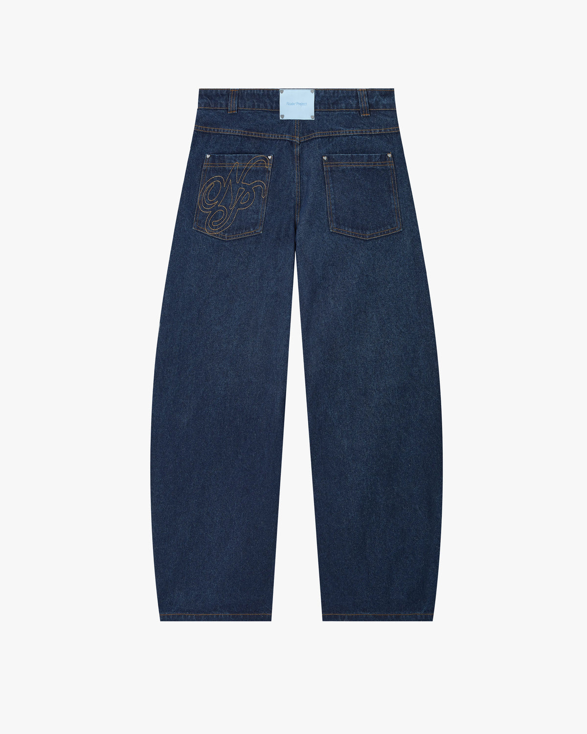 Barrel Jeans Raw Indigo