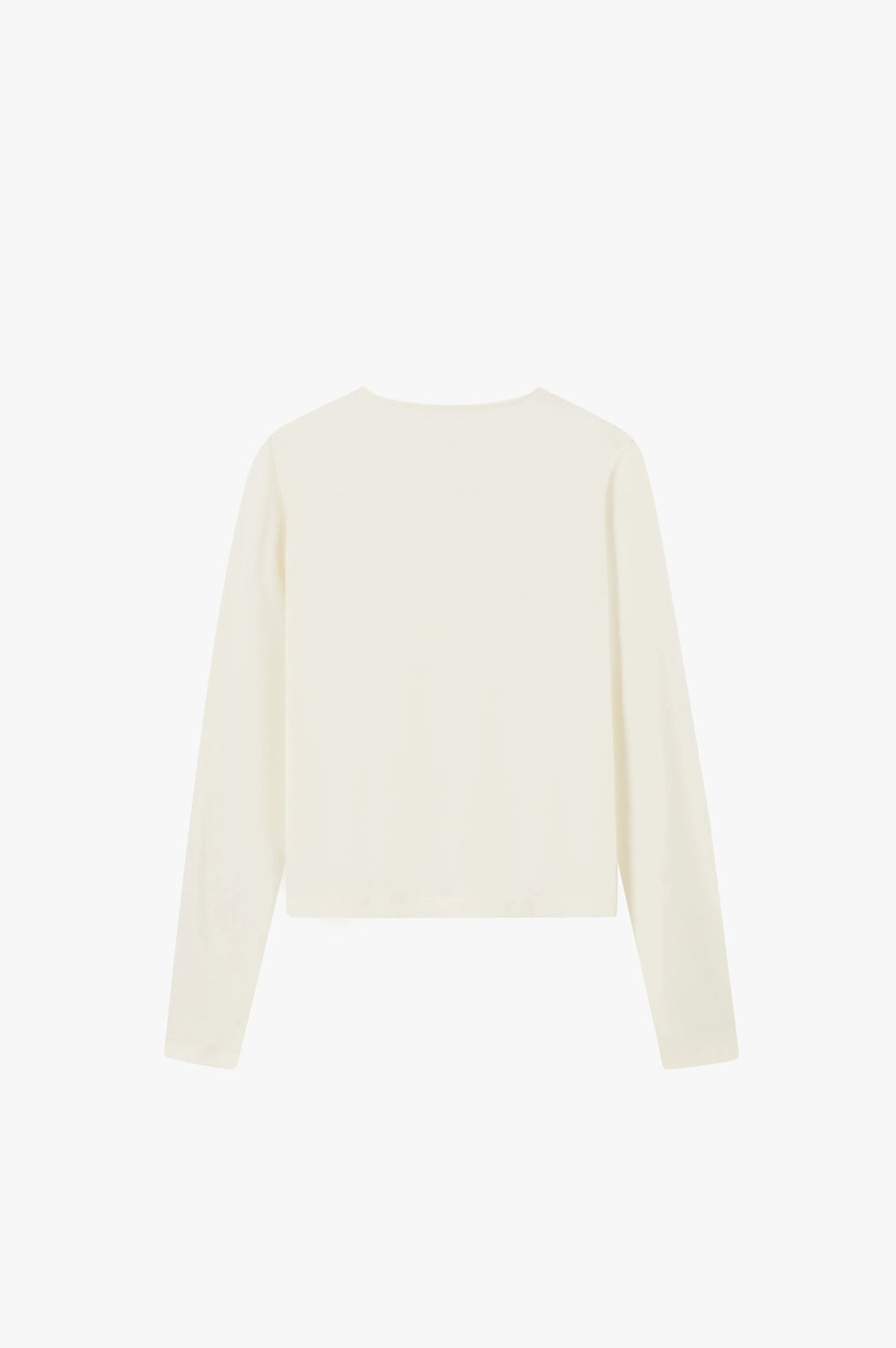 Basic Long-Sleeve Tee White