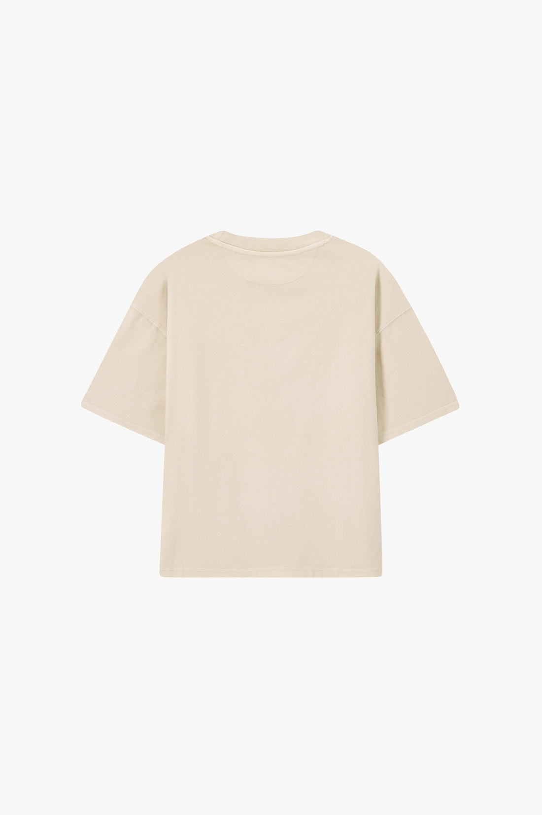 Box Logo Tee Beige