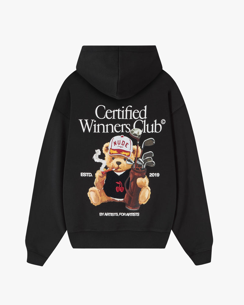 Winner Hoodie Black