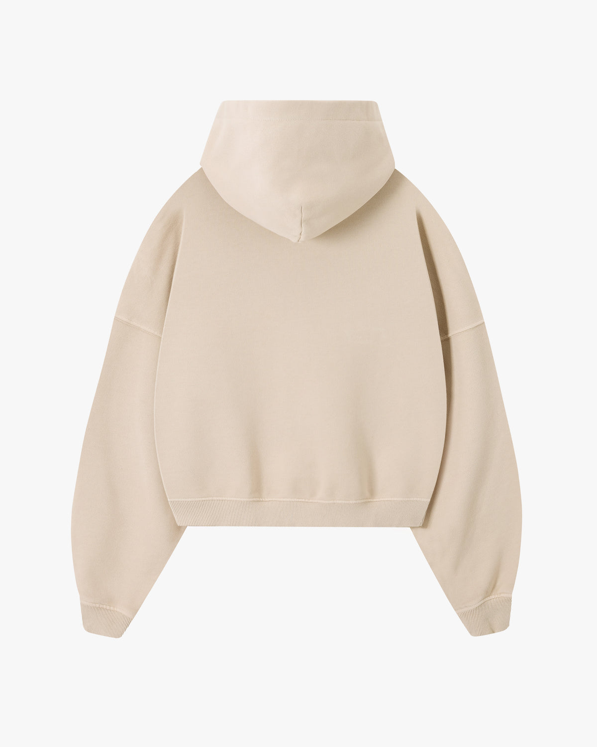 Box Logo Hoodie Beige