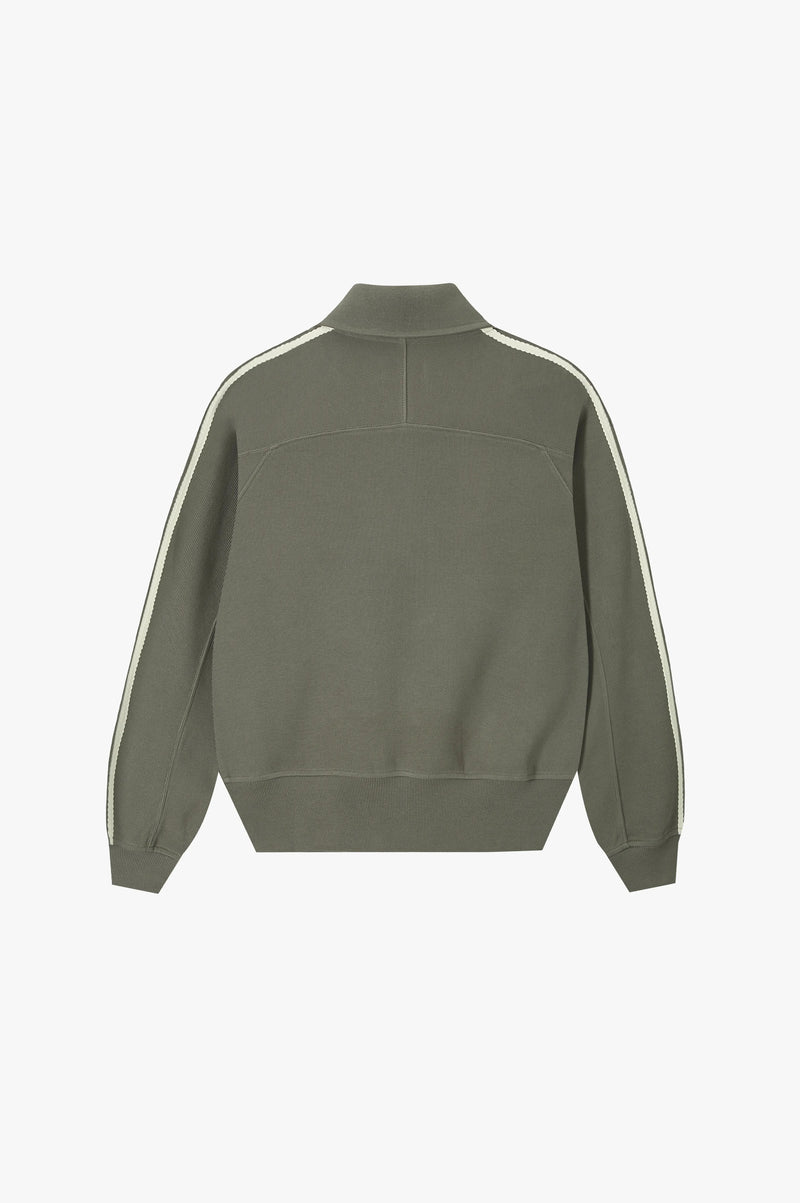 Ying Yang Zip-Up Green