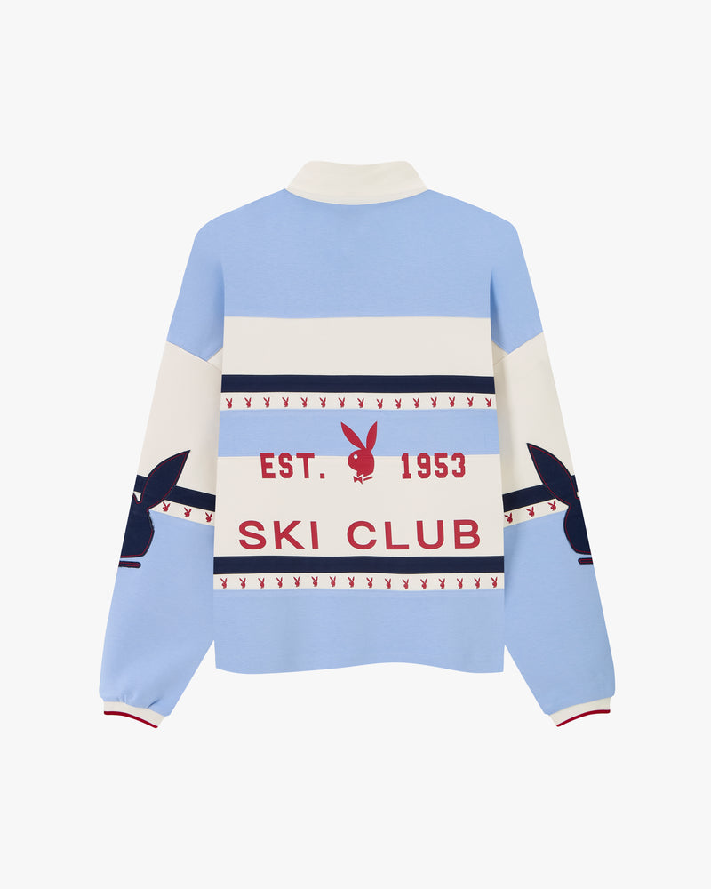 Playboy Rugby Polo Baby Blue