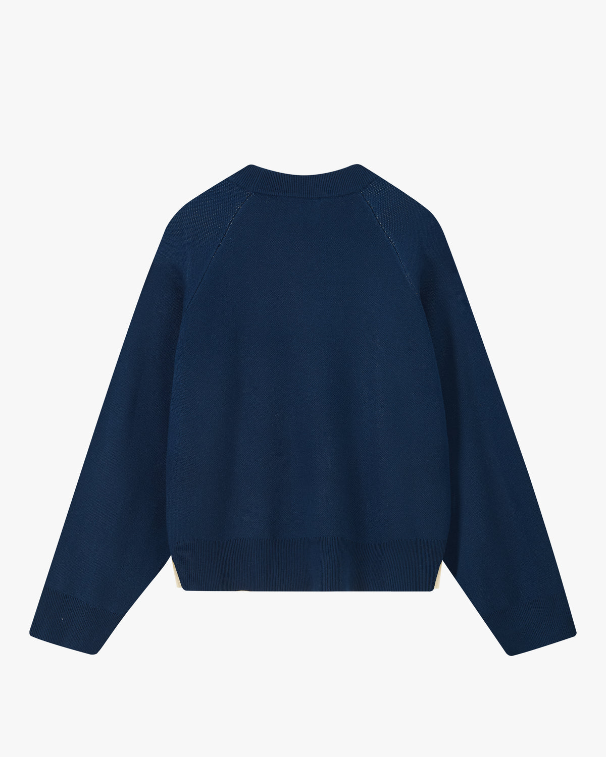 Face Knit Sweater Navy