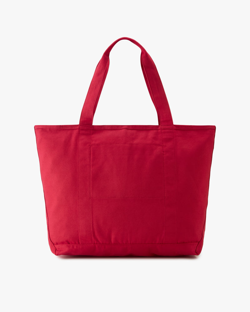 Canvas Tote Bag Red