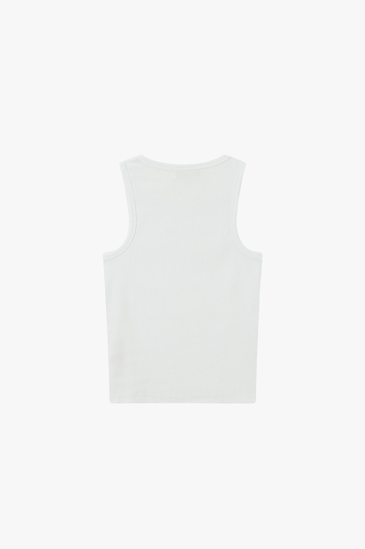Mon Amour Tank Top White