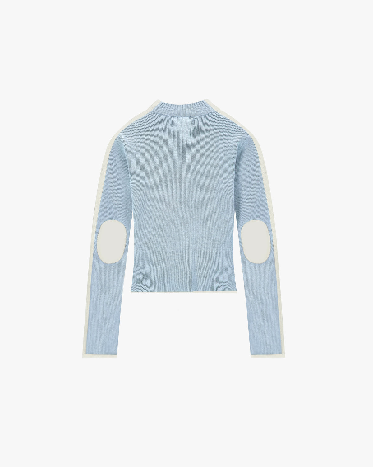 Cherries Full-Zip Knit Light Blue