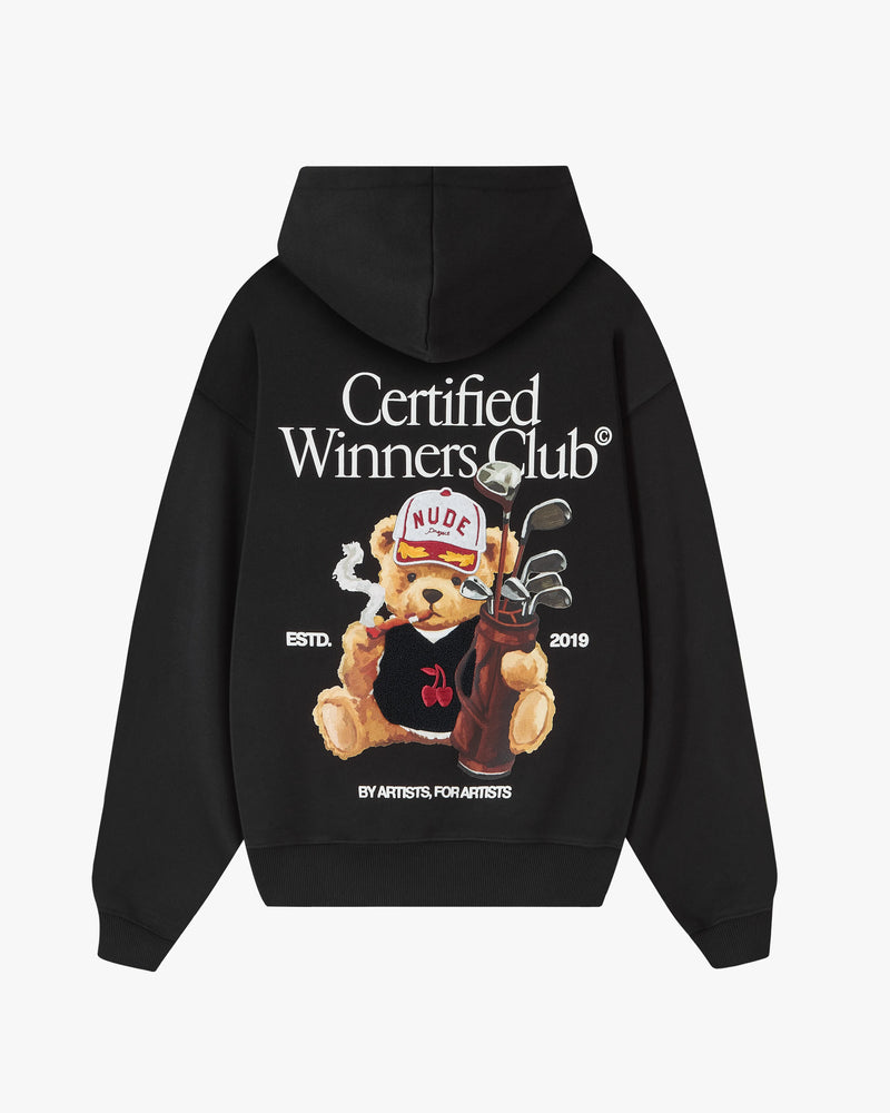 Winner Hoodie Black