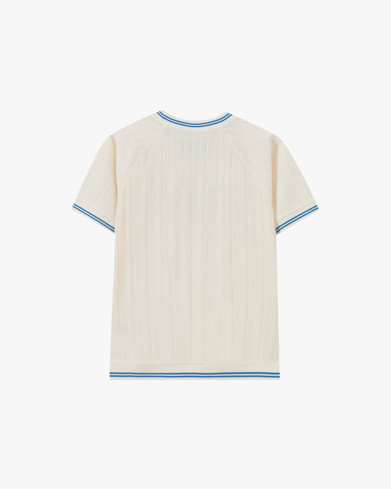 Varsity Slim Knit Tee