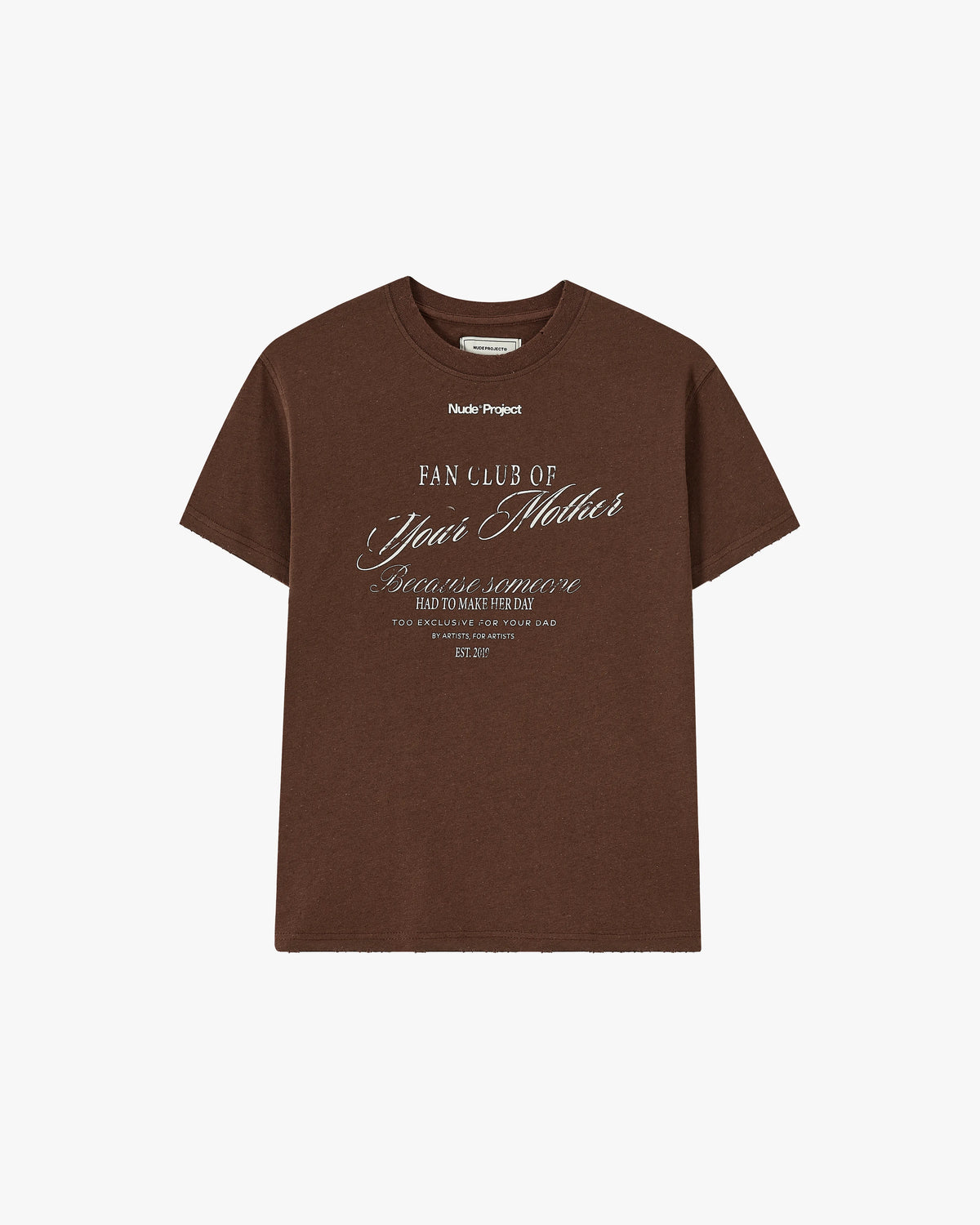 Idol Slim Tee Brown