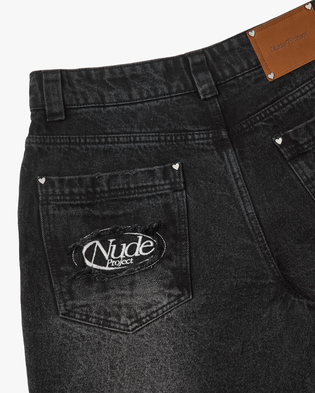 Basic Straight Jeans Black