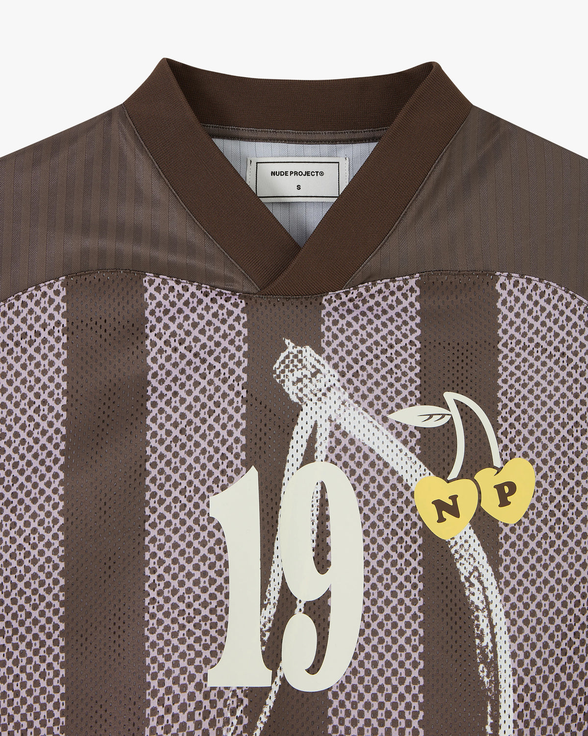 Paolo Football Long-Sleeve Tee Brown