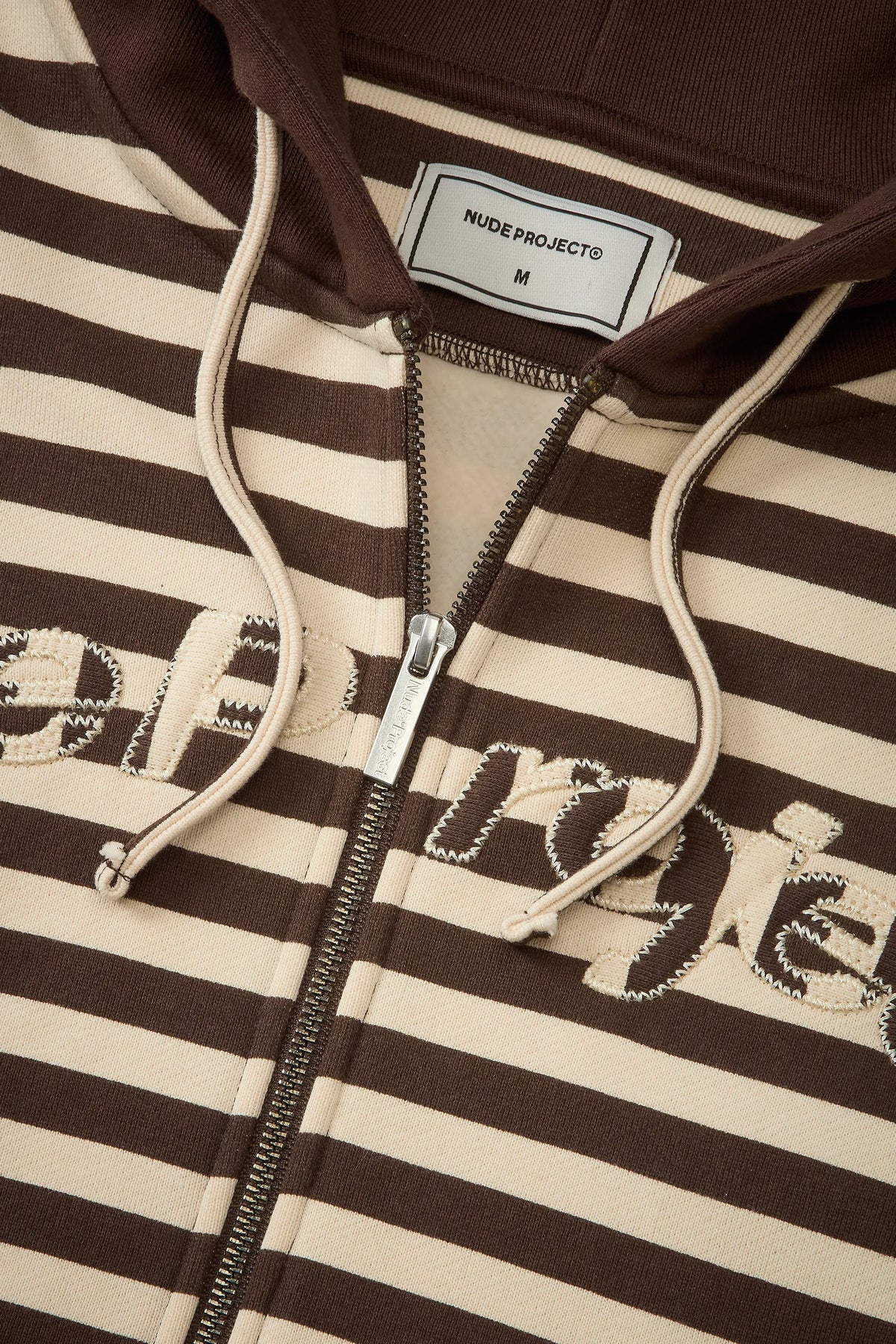 Clyde Zip-Up Hoodie Brown