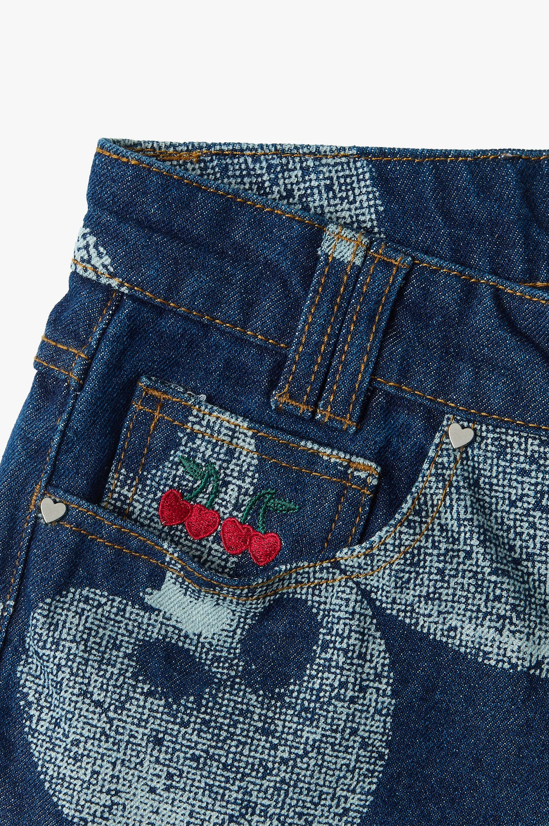 Cherry Old Baggy Woman Jeans