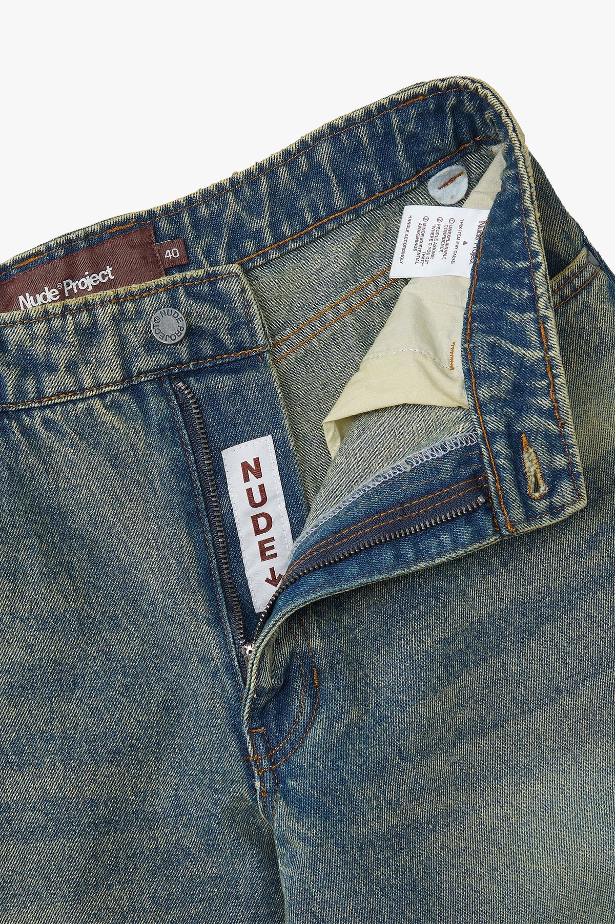 Old Baggy Jeans Light Sand Wash