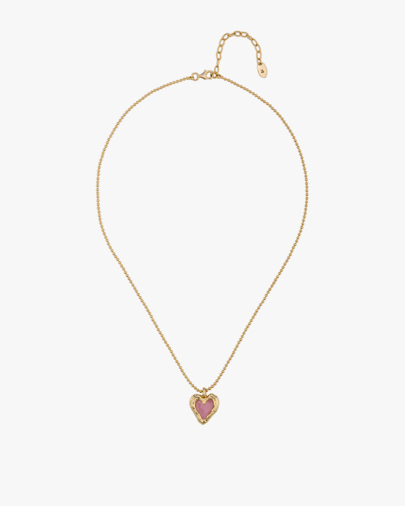 S925 Lovers Necklace Gold