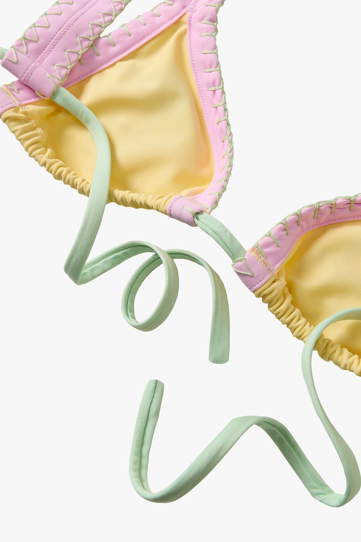 Top Bikini Coralite Giallo