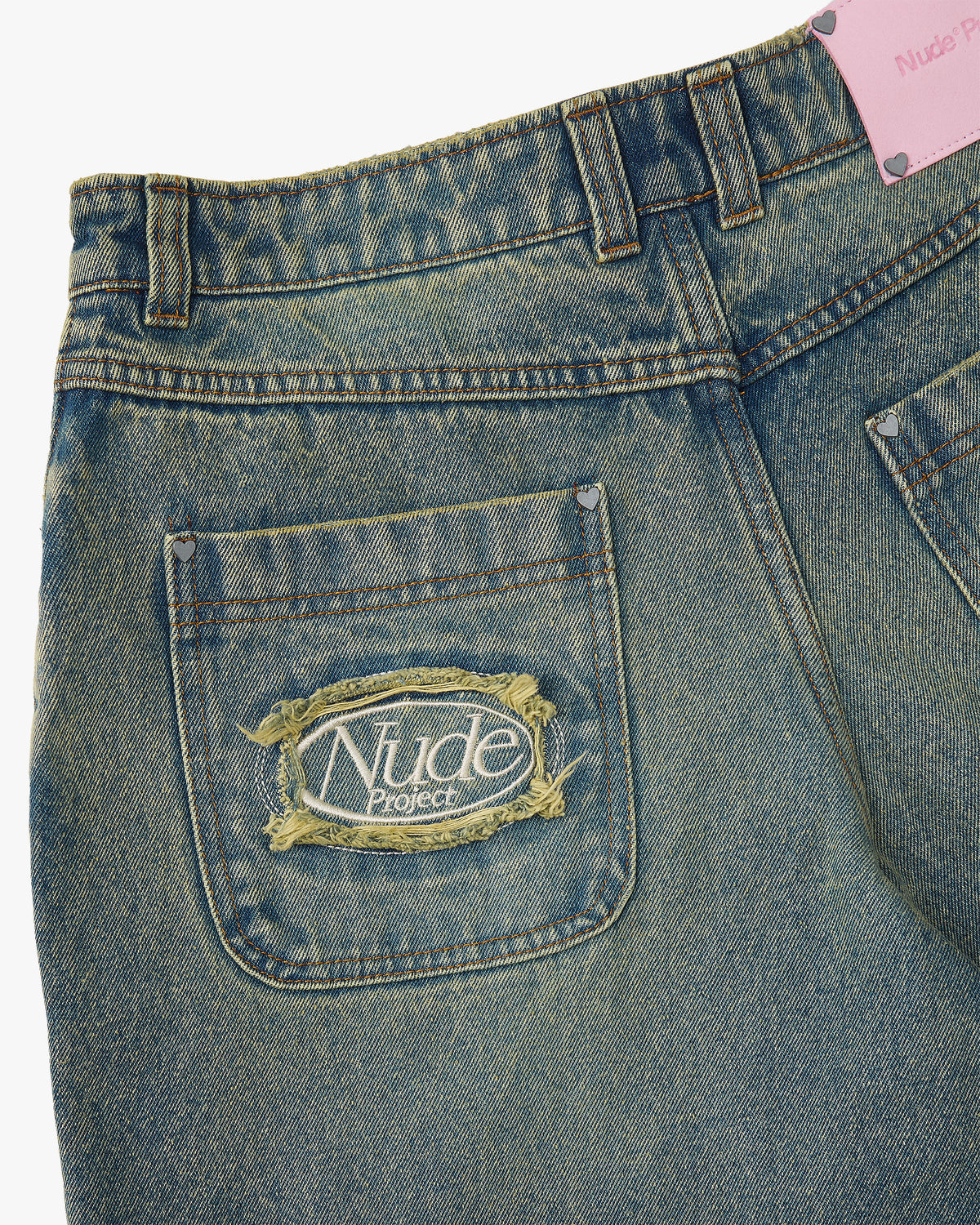 Old Baggy Jeans Light Indigo Dirty Wash