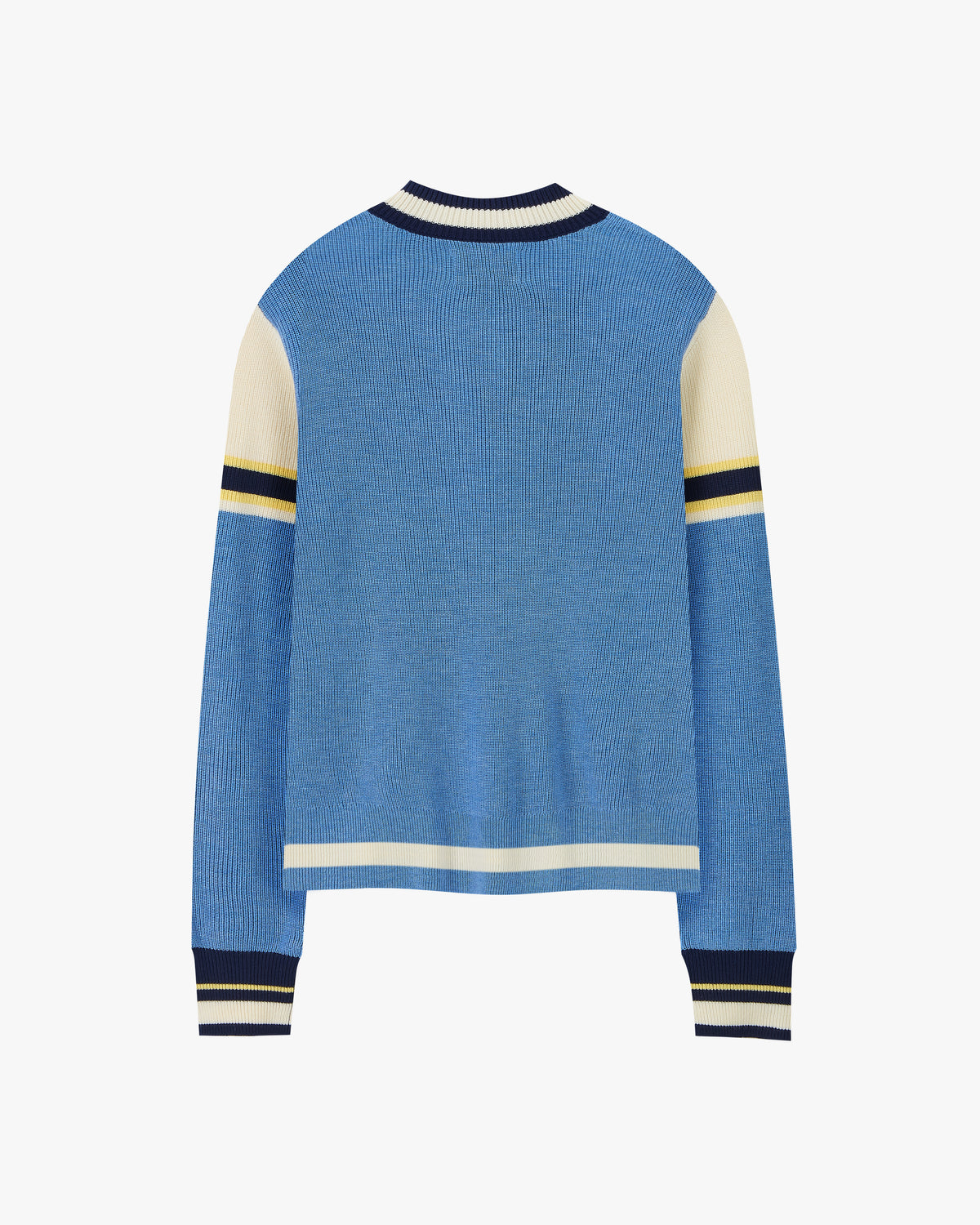 Senna Knit Quarter-Zip Blue
