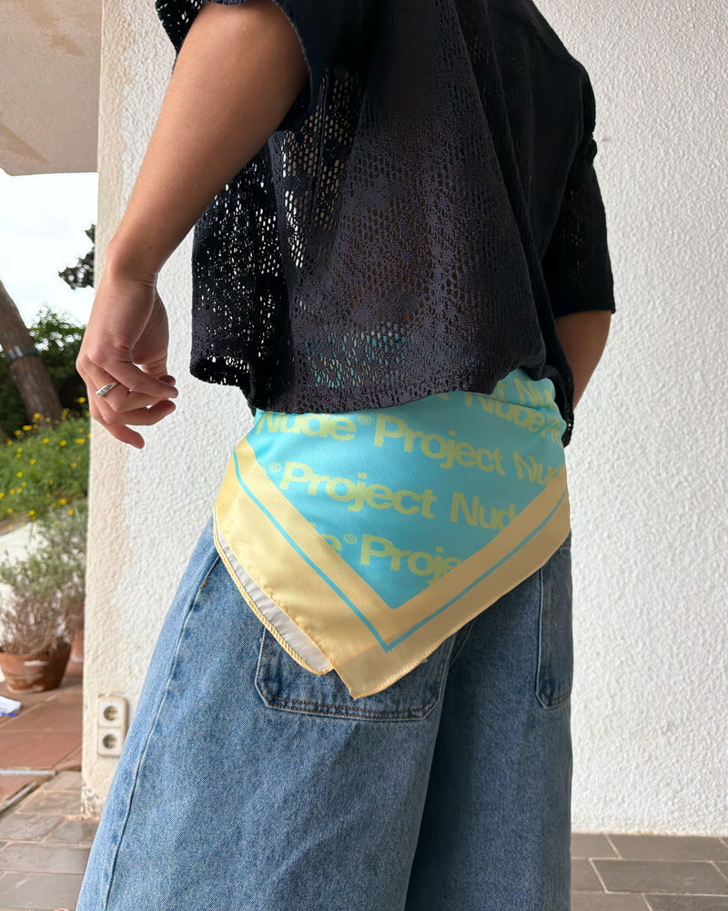 Classic Handkerchief Logo Yellow