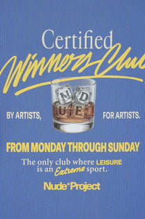 Winners Club Tee Blue