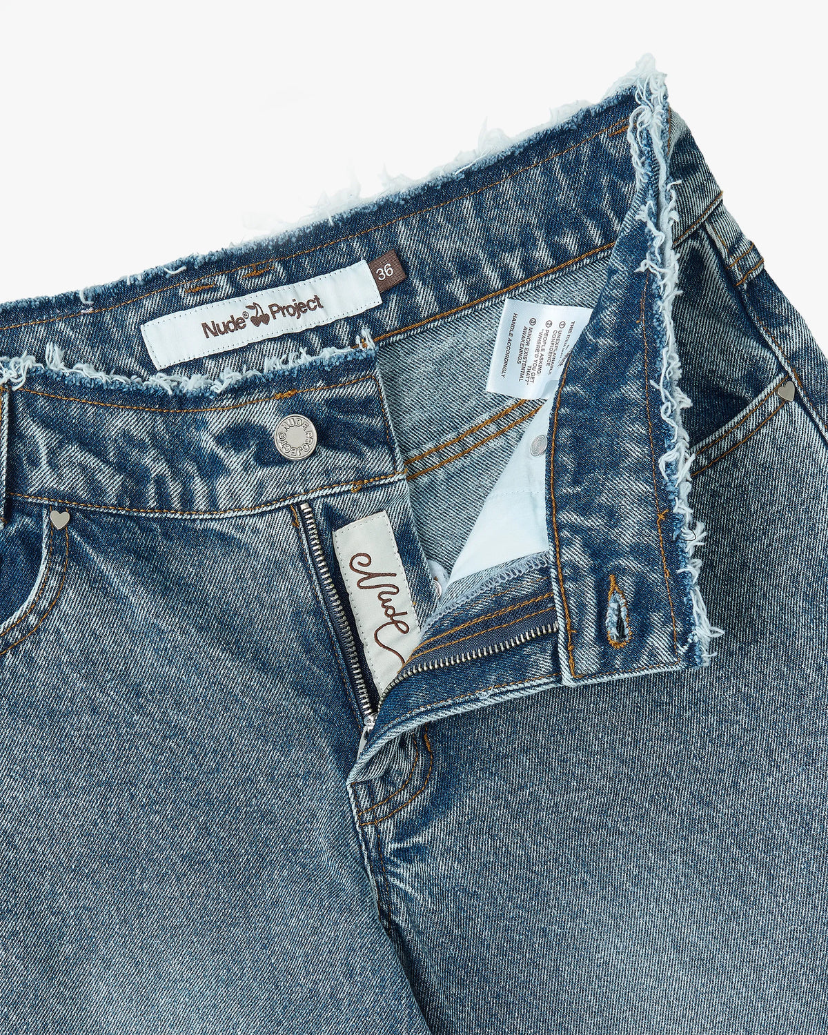 Old Baggy Jeans Indigo Washed