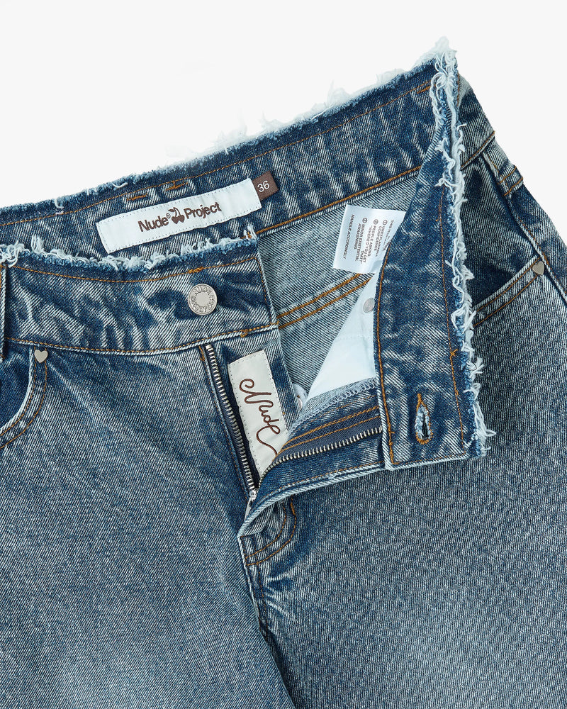 Old Baggy Jeans Indigo Washed