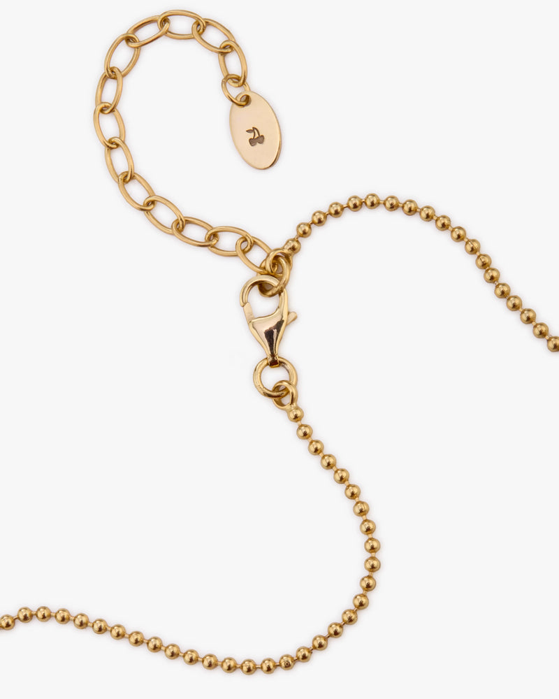 S925 Lovers Necklace Gold