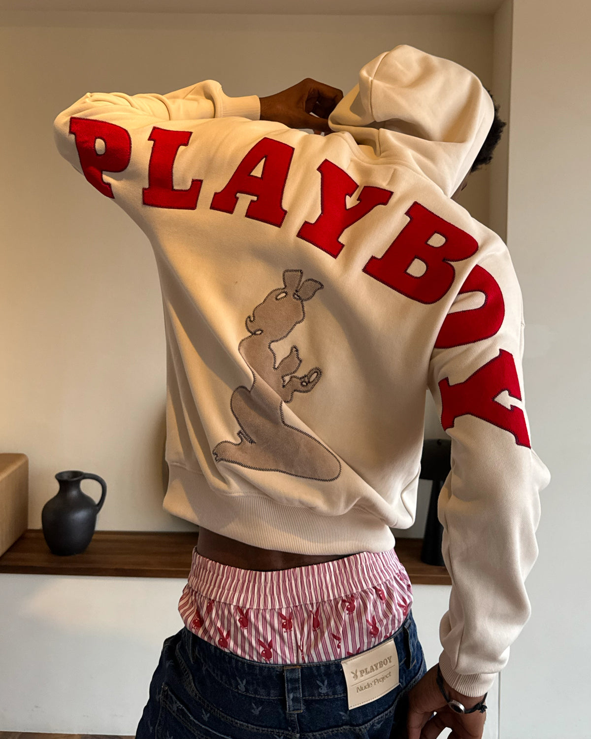 Playboy Hoodie Marshmallow