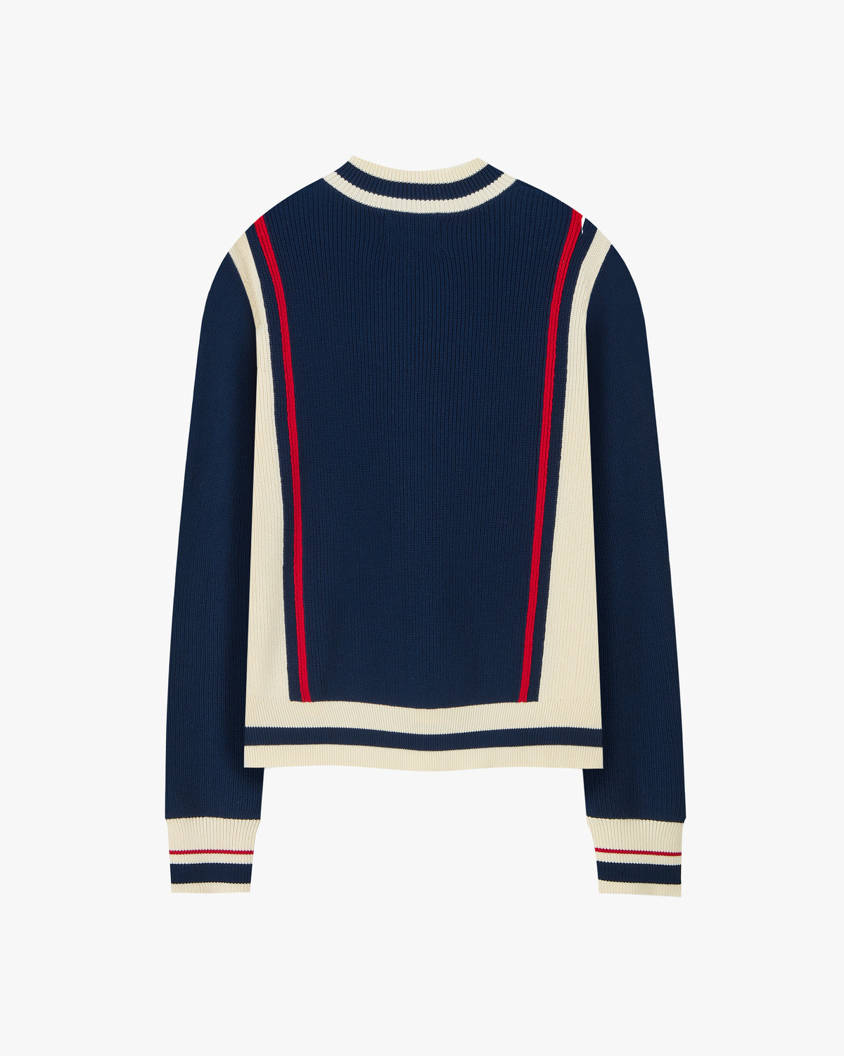 Senna Knit Quarter-Zip Navy
