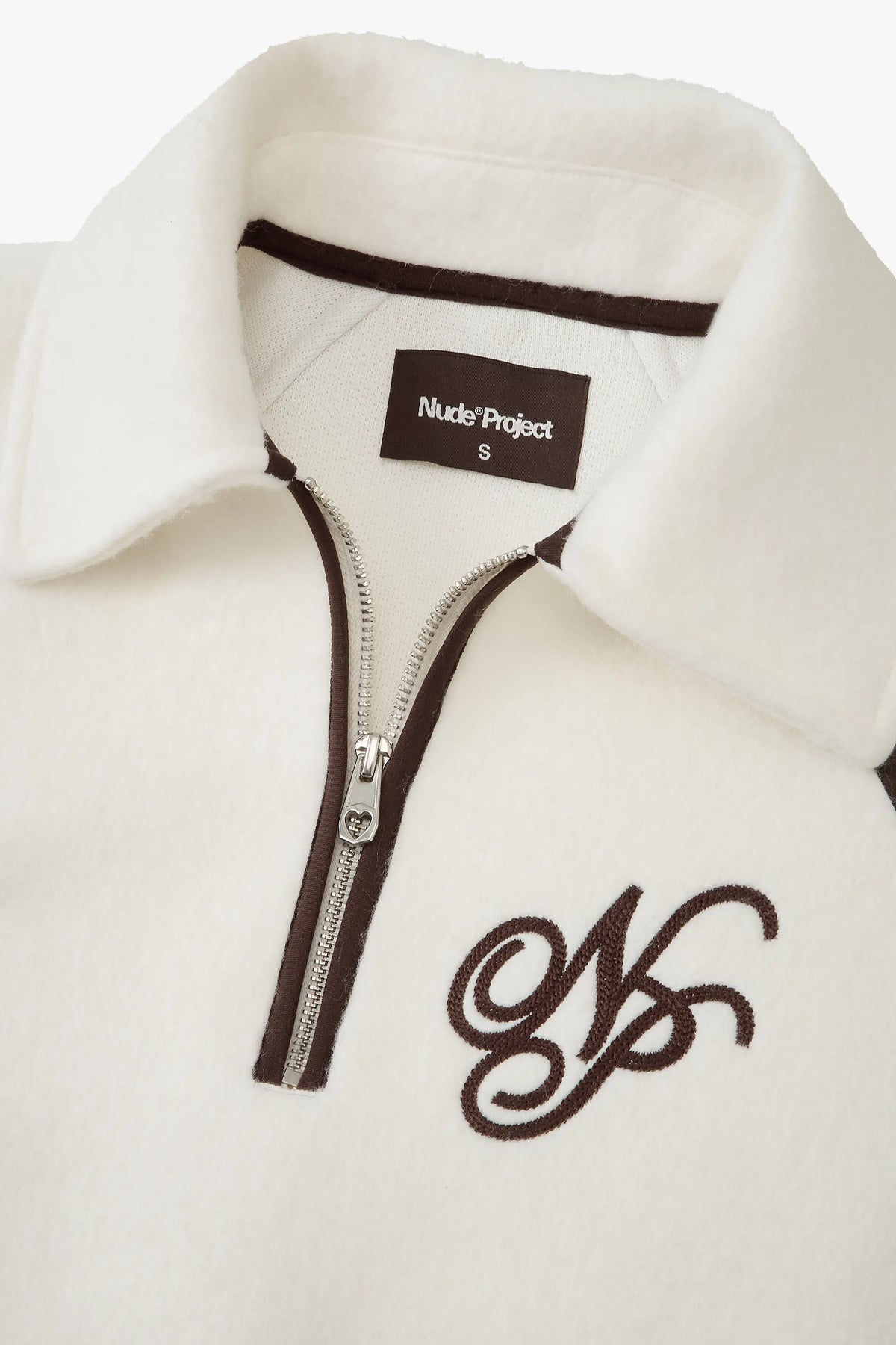 Teddy Quarter-Zip Marshmallow