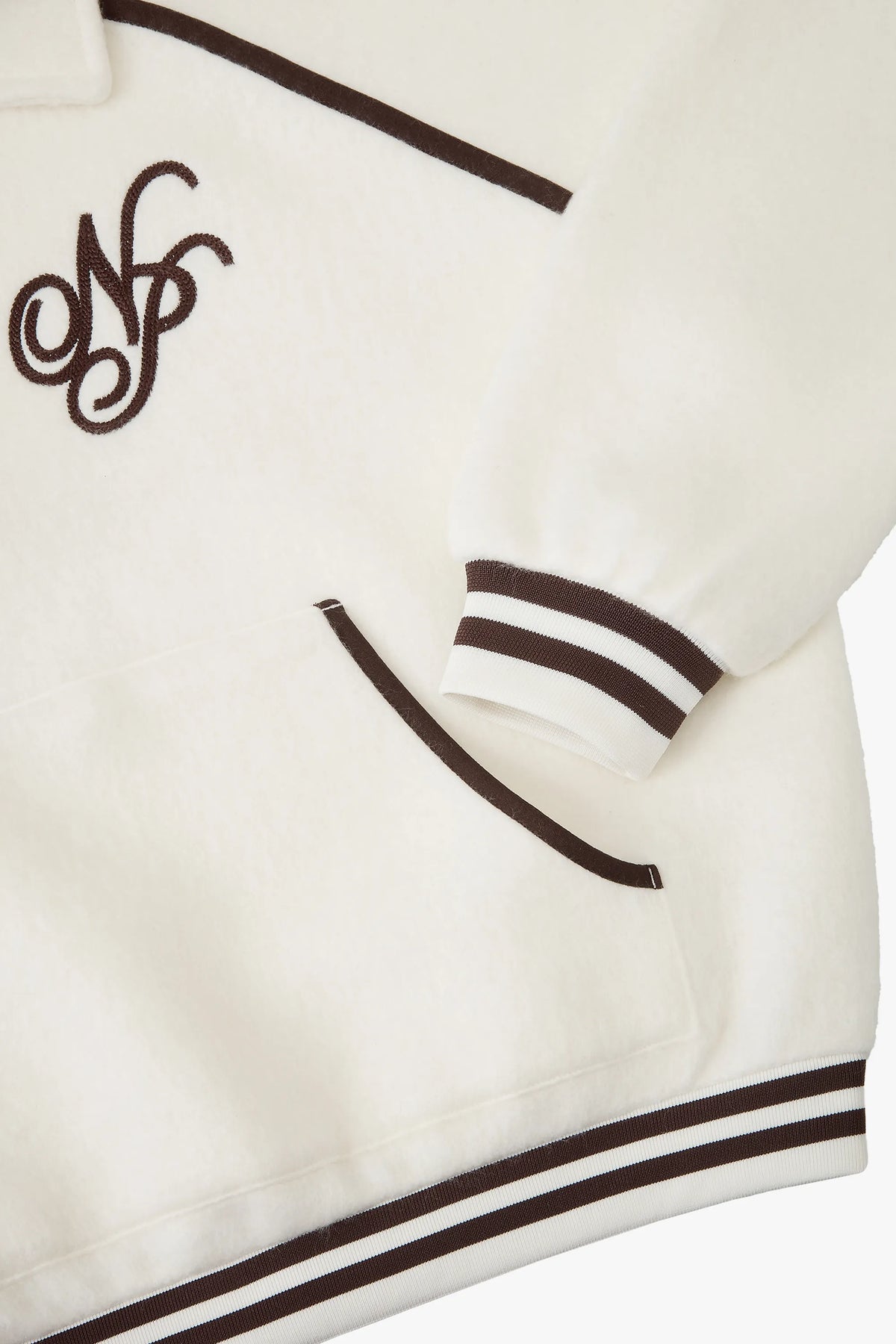 Teddy Quarter-Zip Marshmallow
